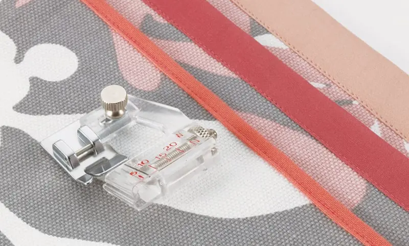 Verstelbare biasbandvoet 