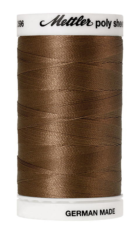 [2596-0853] POLYSHEEN N°40 - 800m  - 0853 Pecan