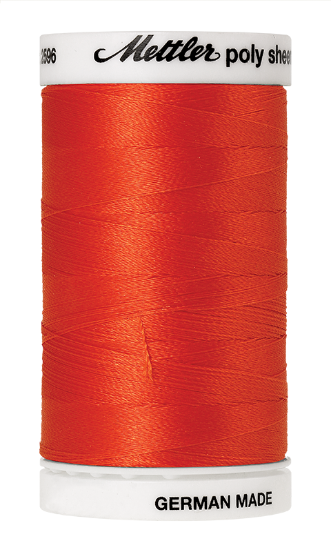 [2596-1304] POLYSHEEN N°40 - 800m  - 1304 Red Pepper