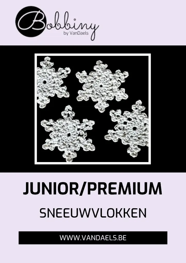 [bob_sneeuw] Patroon Bobbiny - Sneeuwvlok