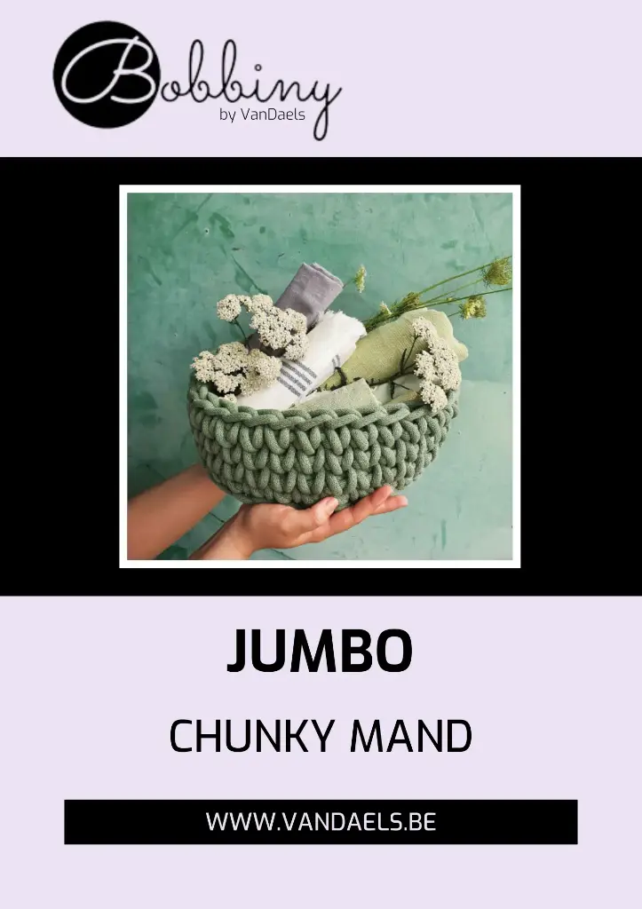 Patroon Bobbiny - Chunky mand