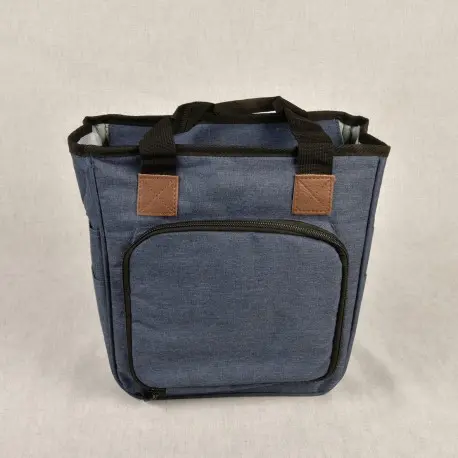 [M40041U0C560] Opbergtas voor haak-/breispullen (marine)