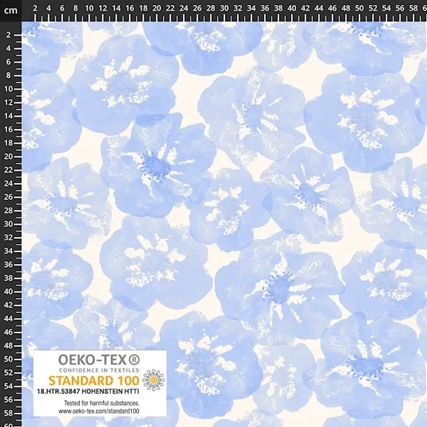 Light & lush - Summer blue flowers