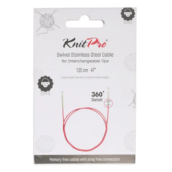 KnitPro Swivel 360° Verwisselbare kabel