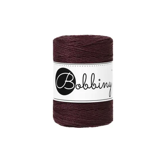 [TD-E074] Macrame 1,5mm - Burgundy - ropes 3PLY