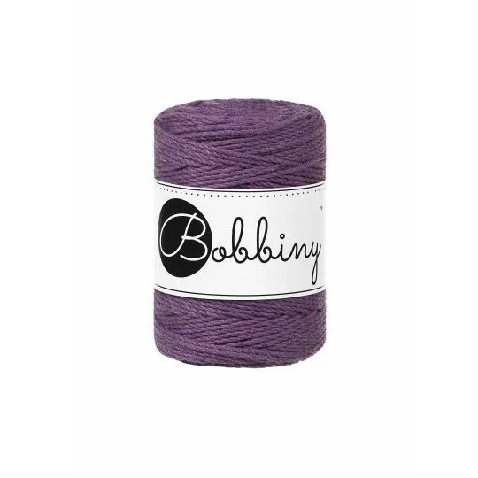 [TD-E075] Macrame 1,5mm - Violet - ropes 3PLY