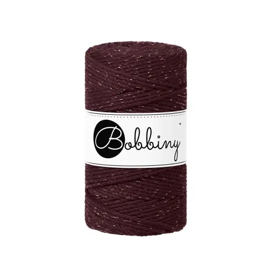 Macrame 3mm - Golden Burgundy LE - ropes 3PLY
