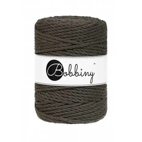 Macrame 5mm - Espresso - ropes 3PLY