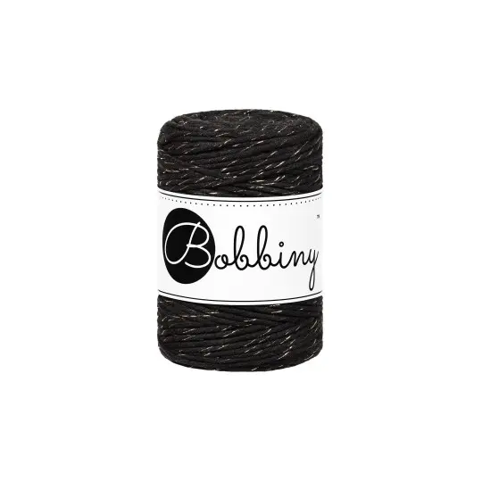 Macrame 1,5mm - Golden Black LE