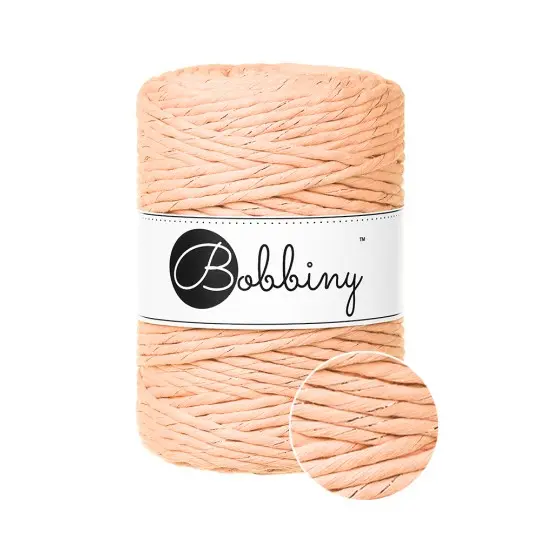 Macrame 5mm - Unicolor peach fuzz