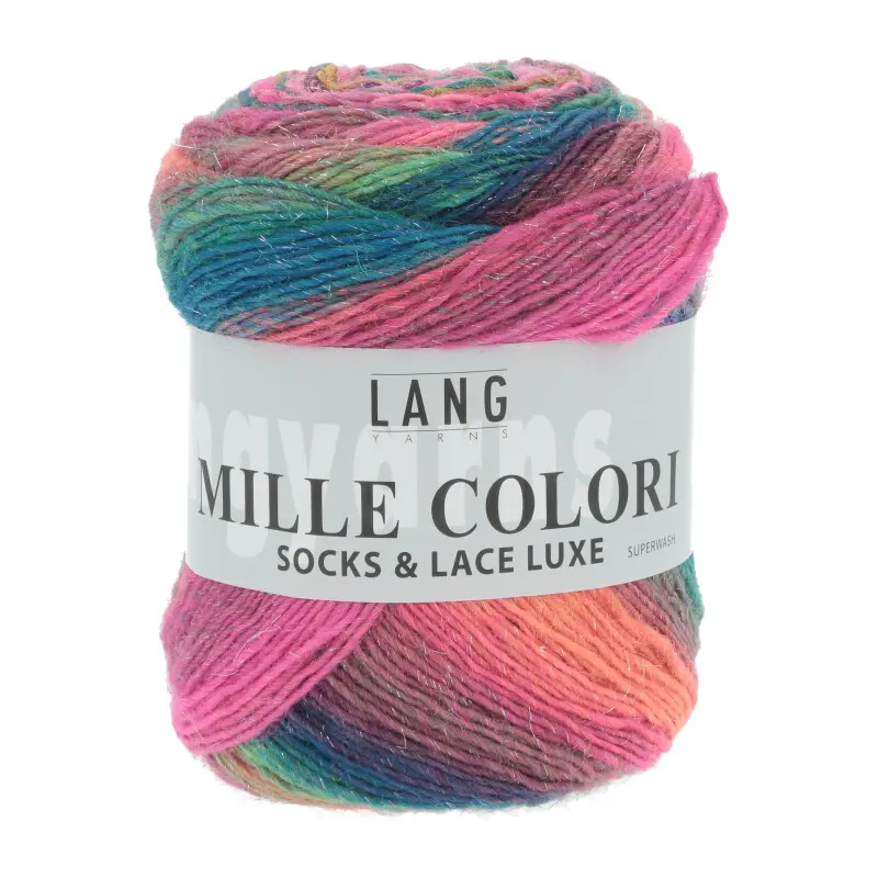 [859.0050] LY - MILLE COLORI SOCKS & LACE LUXE (0050)