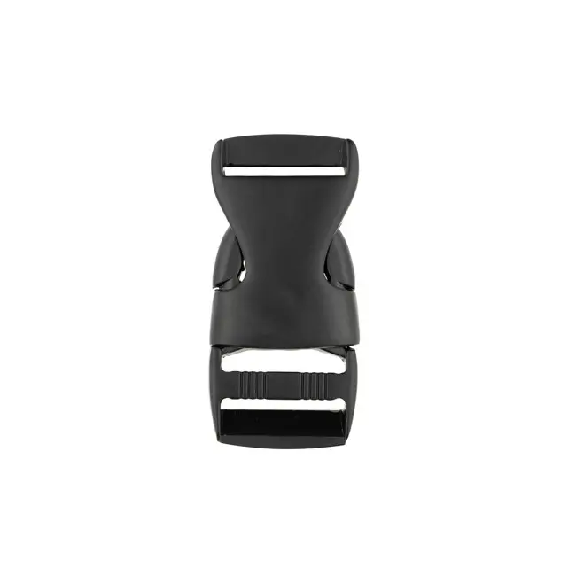 [632-45408] Metalen Steekgesp 25mm (zwart)