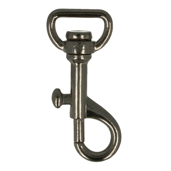 [104-ASI] Musketonhaak 15mm (antraciet)