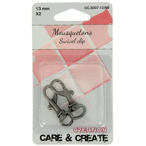 Musketon 13mm - 2stuks