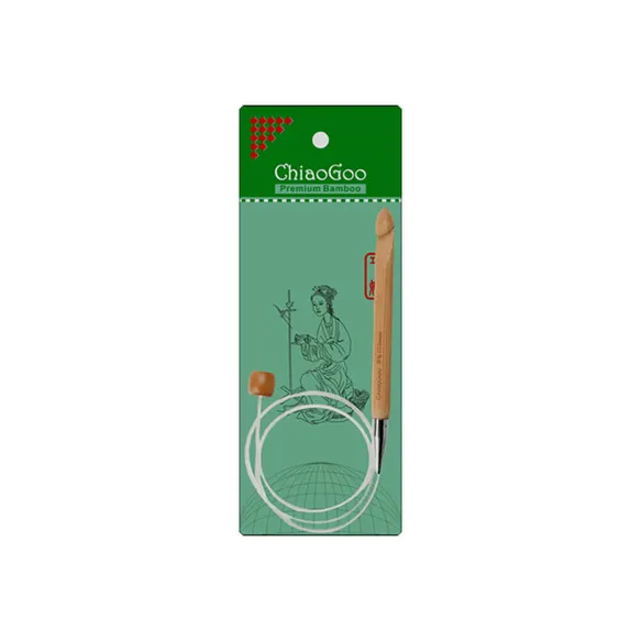 ChiaoGoo Tunische haaknaald flexibel 60cm 11.50mm