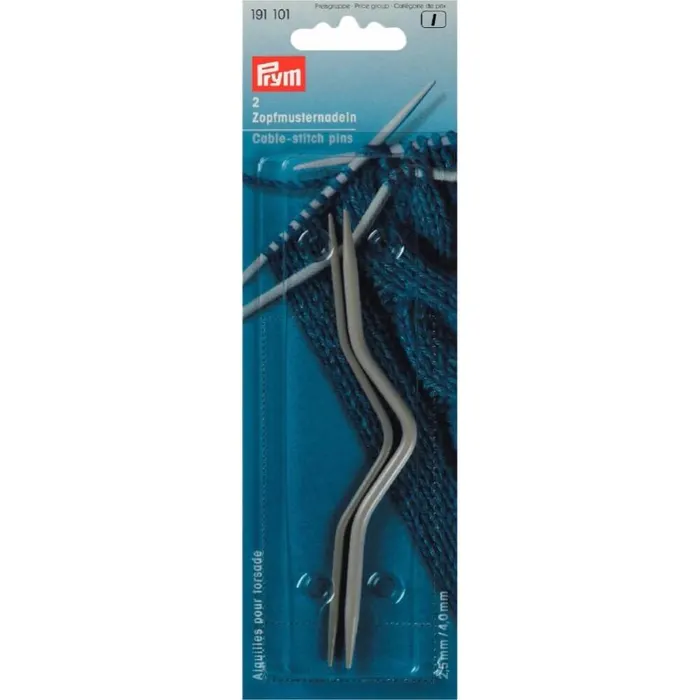 Prym Kabelnaalden gebogen aluminium 2.50-4.00mm