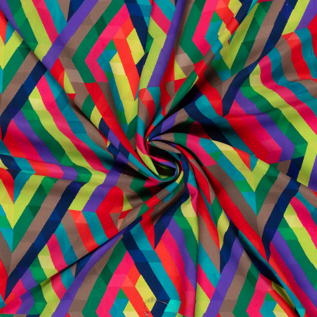 Viscose poplin digital