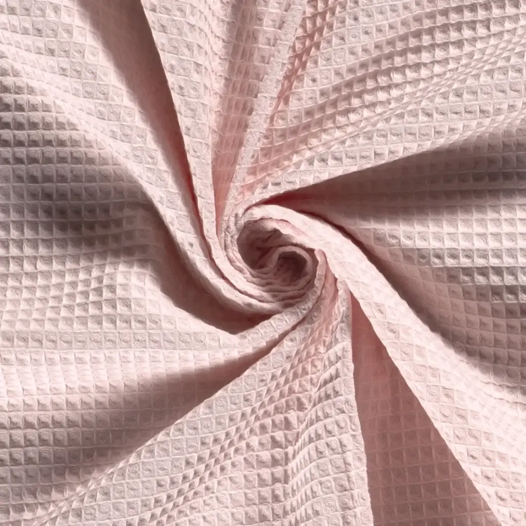 Wafelkatoen - Licht roze