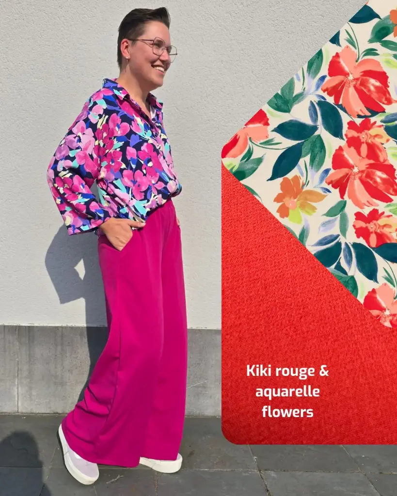 Pakket KIKI - KiKi rouge & aquarelle flowers