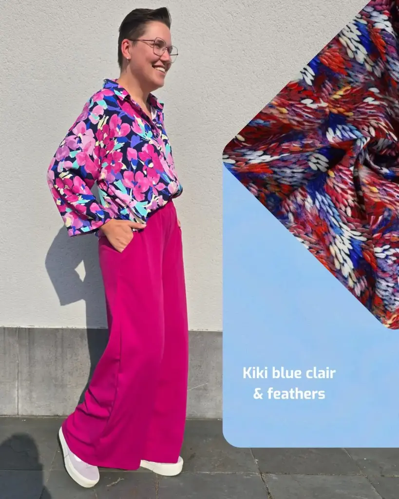 Pakket KIKI - KiKi blue clair & feathers