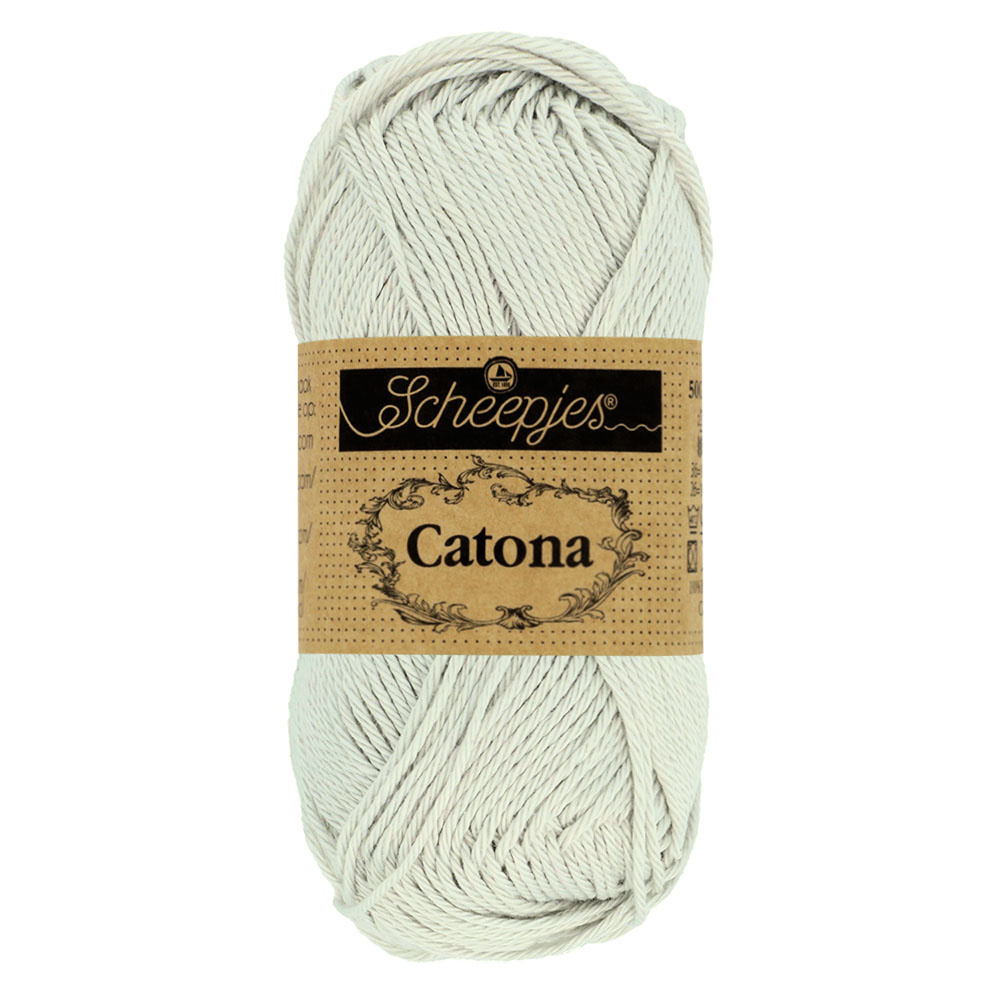 Scheepjes Catona 50g - 172 Light Silver