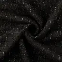 Bouclé - metallic black 