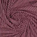 FM Logan poplin stripes bordeaux