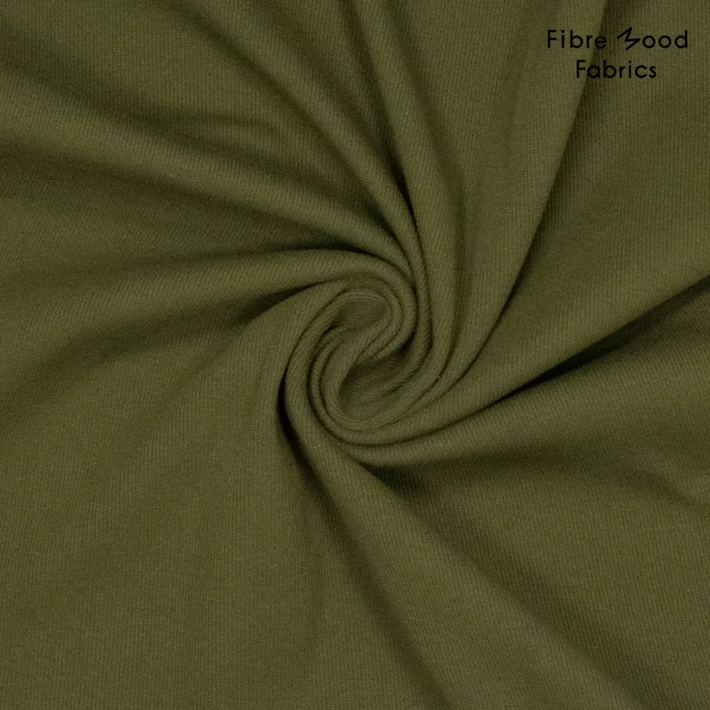 FM Cotton jogging brushed - jungle green