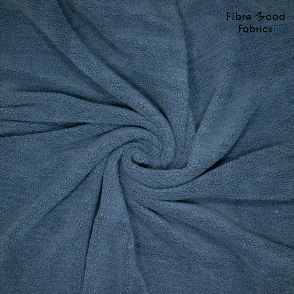 RAYA Knip sheepskin - Jeans blauw