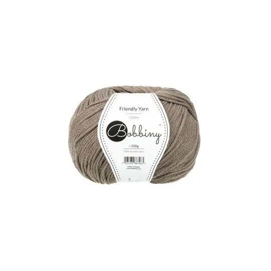 [FY-013] Bobbiny Friendly Yarn - Coffee