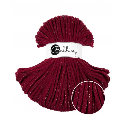Bobbiny Premium - Golden Wine Red
