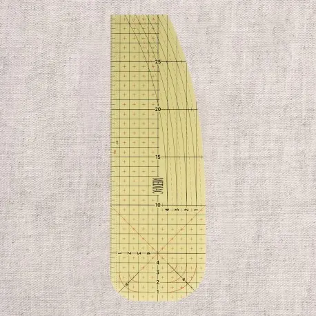 [M725U30C1] Strijkregel 10x30cm