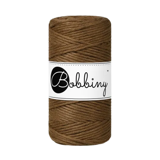[MS-E130] Macrame 3mm - Nut Brown
