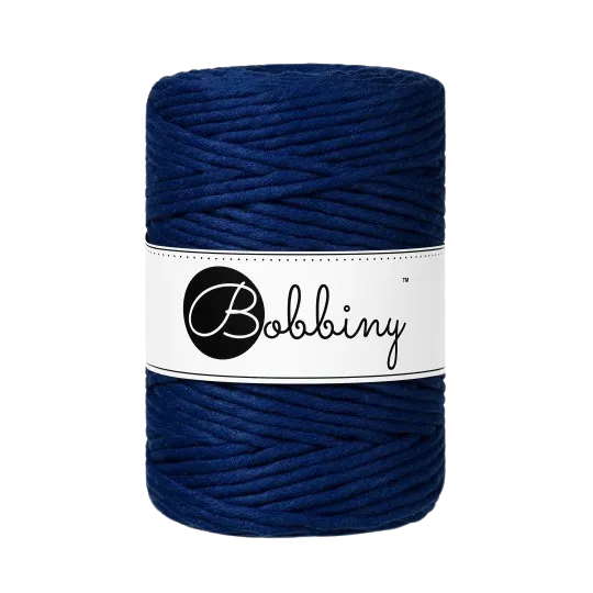 [MX-E127] Macrame 5mm - Ink Blue