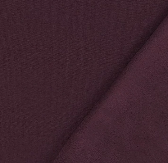 Alpenfleece melange - purple