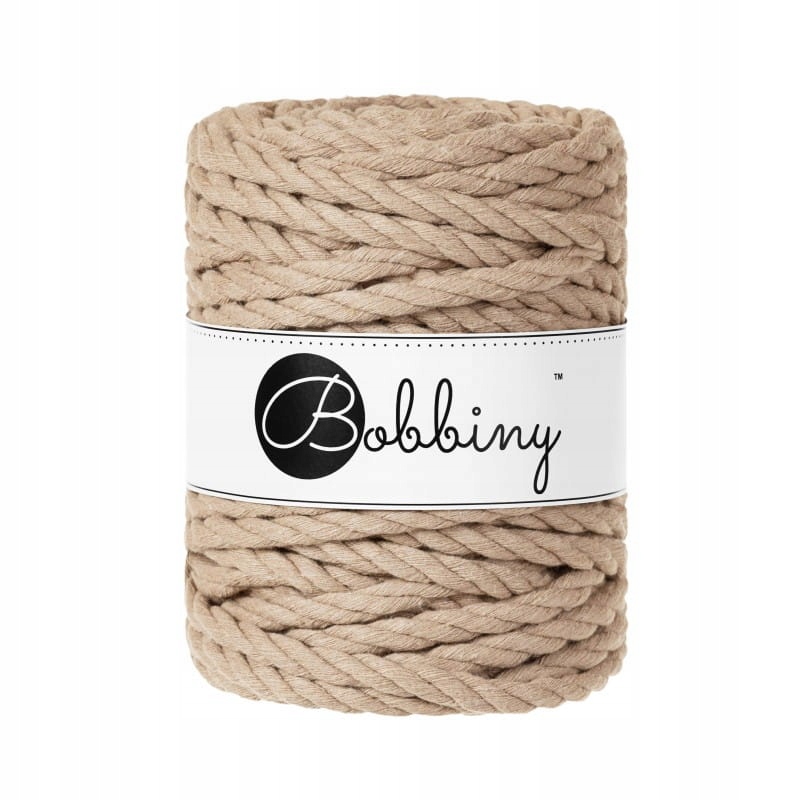 Macrame 9mm - Sand - ropes 3PLY