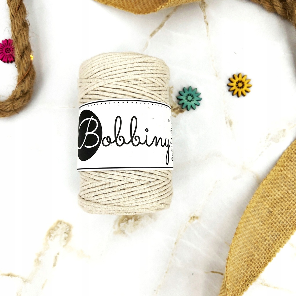 [MD-E017] Macrame 1,5mm - Beige