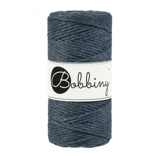 Macrame 3mm - Charcoal