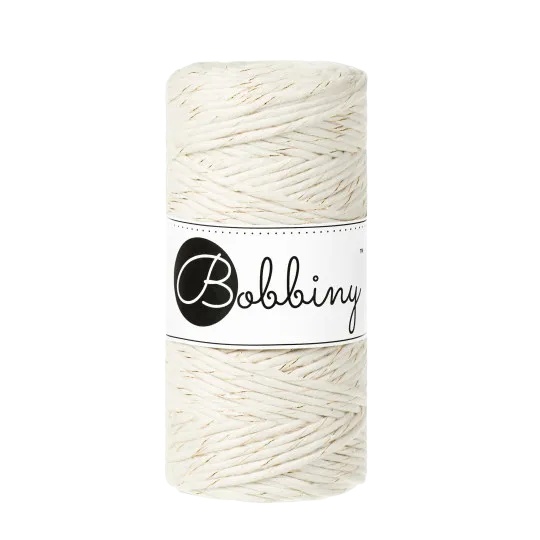 Macrame 3mm - Golden Natural