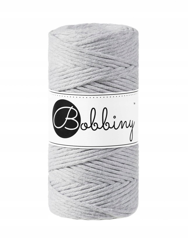 Macrame 3mm - Light Grey