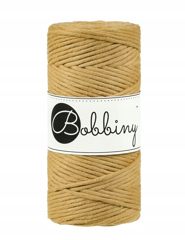 Macrame 3mm - Mustard