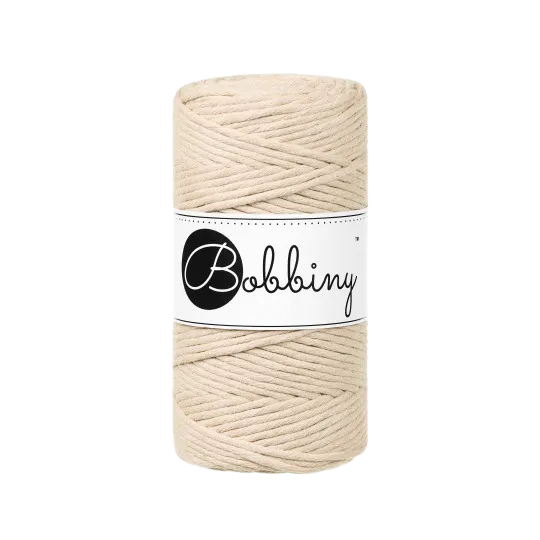 [MS-E119] Macrame 3mm - Warm beige
