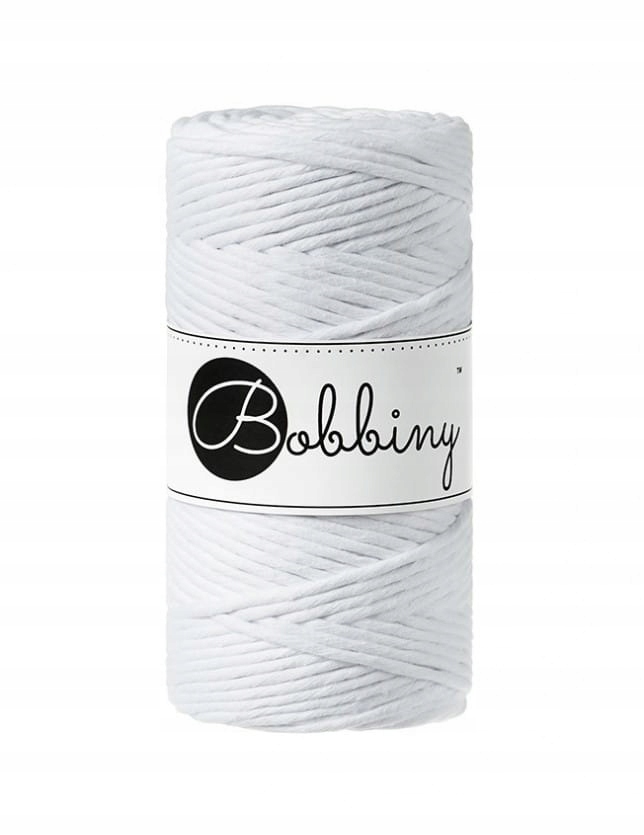 Macrame 3mm - White