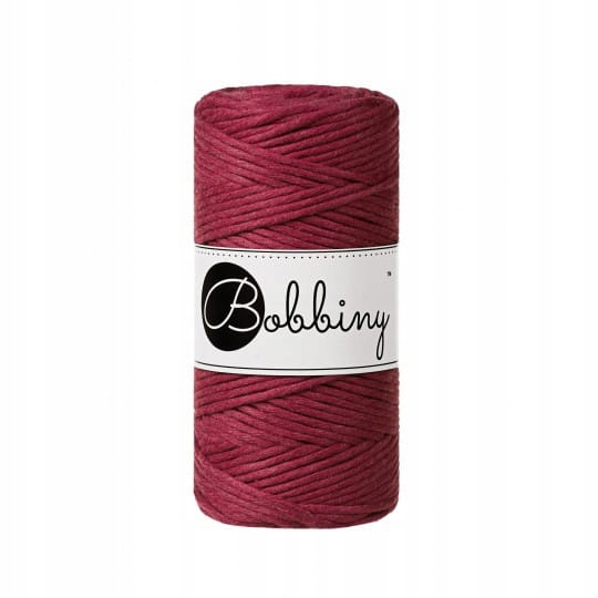 Macrame 3mm - Wine Red