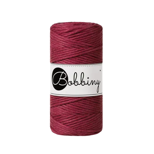 [MS-E097] Macrame 3mm - Wine Red