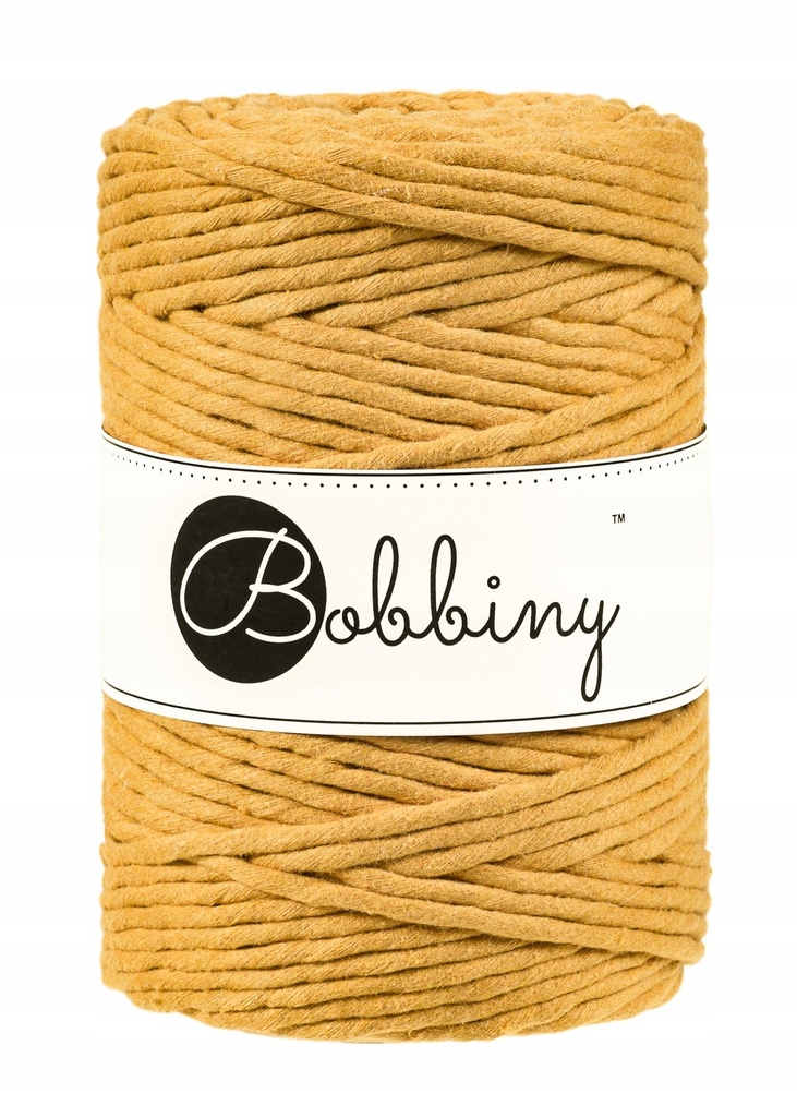 Macrame 5mm - Mustard