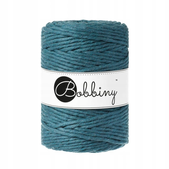 Macrame 5mm - Peacock Blue