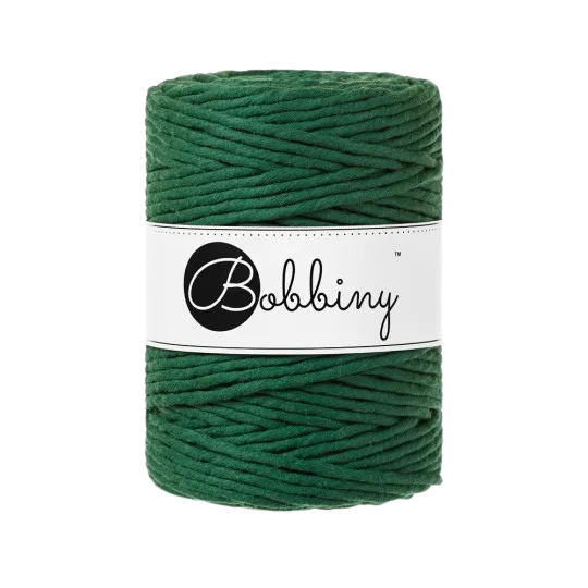 Macrame 5mm - Pine Green
