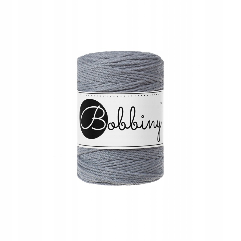Macrame 1,5mm - Steel - ropes 3PLY