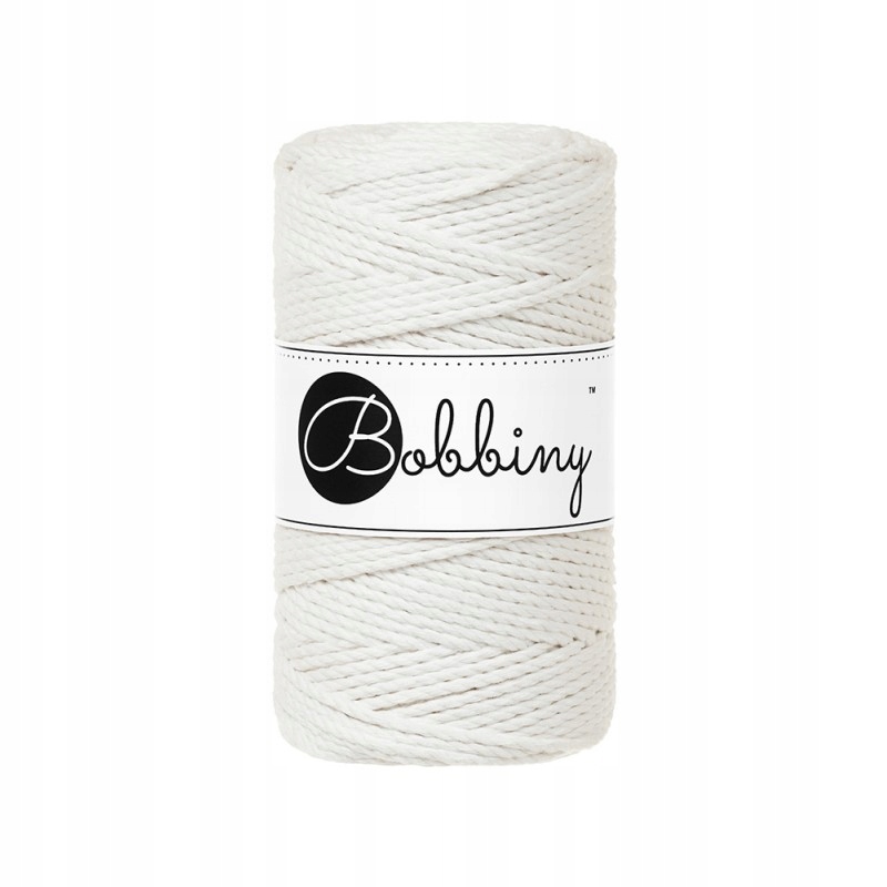 Macrame 3mm - Off White - ropes 3PLY